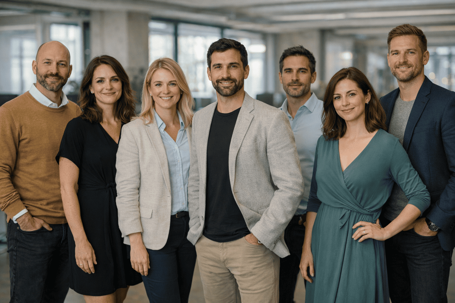 Team working on AI trading platform — Voxtrend Putere